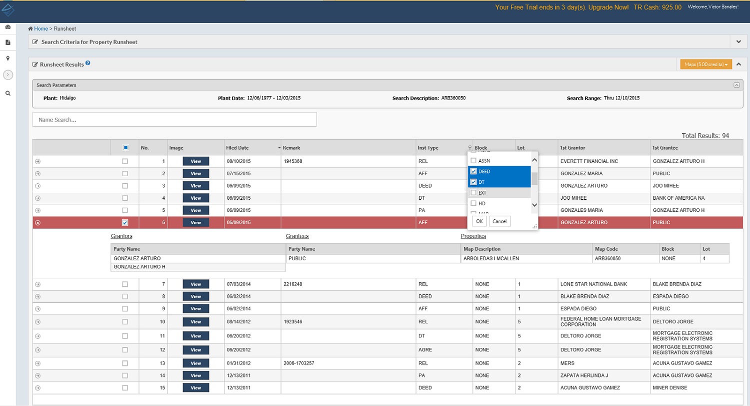 TitleRun | County Clerk, Appraisal and Tax Records